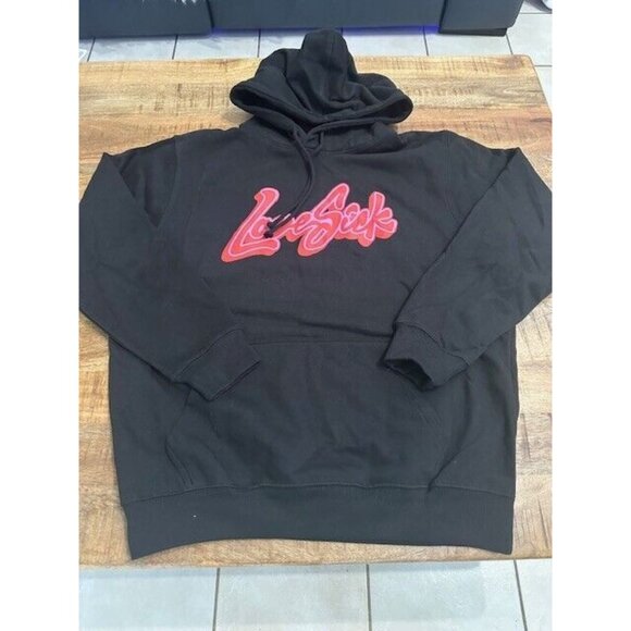 Don Toliver Love Sick Spring Tour 2023 Dates 2 sided Hoodie L Large Black nwot - Picture 4 of 11